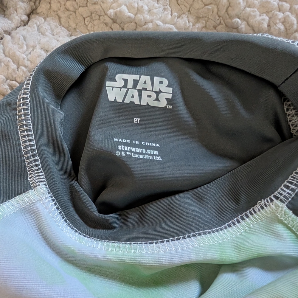 Disney Grogu 2T Swim Trunks &Top - Picture 6 of 9